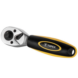 Къса двойна тресчотка 1/2"X3/8" 175 мм Topex 38d543