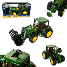 Трактор John Deere 6920 с товарач Bruder 02052