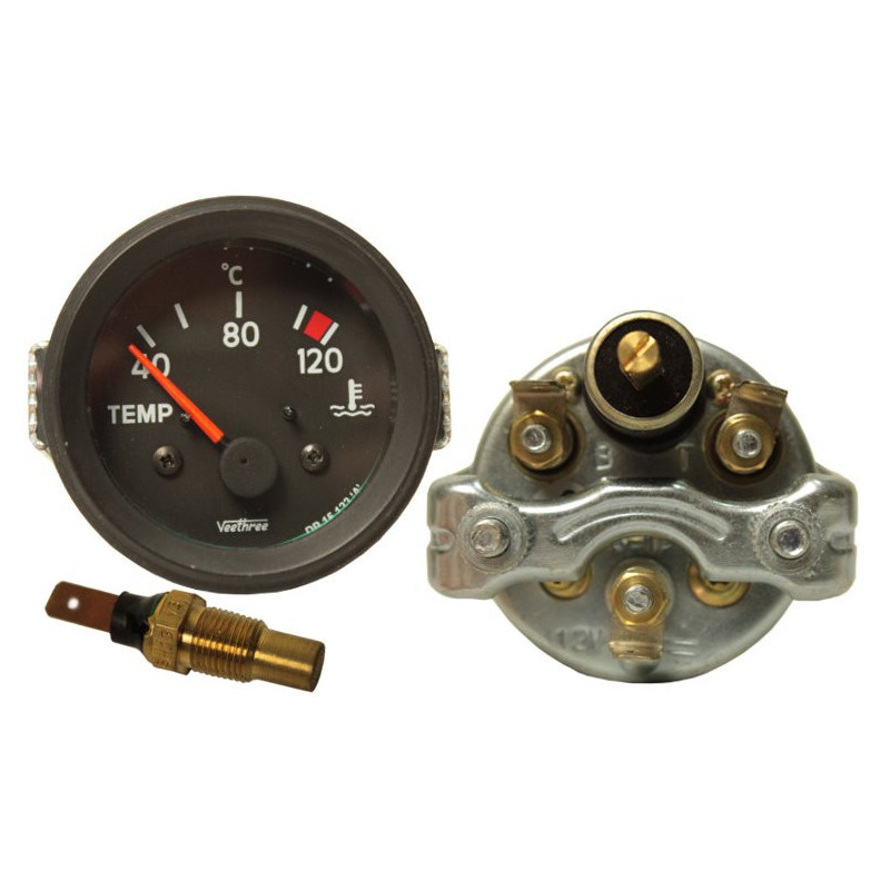 Датчик + температурен индикатор 12v