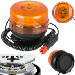 Авариен Буркан тип „буркан“ LED 12V 24V магнит вендуза
