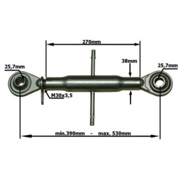 Горен Винт 390-530 мм 25,7 x 25,7 мм M30 x 3,5 кат. 2